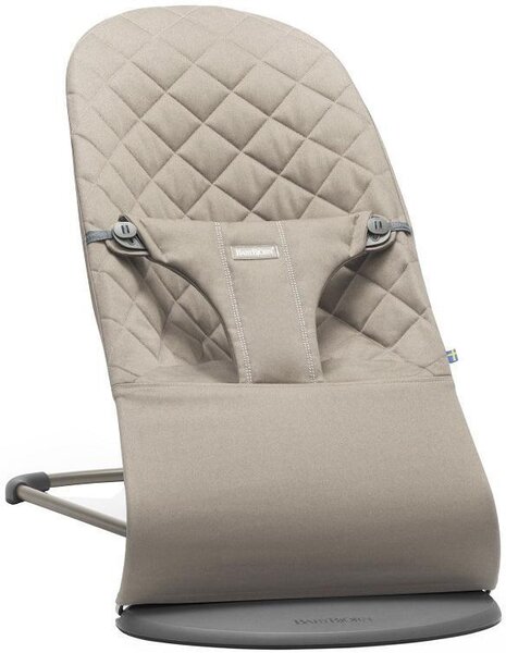 BabyBjörn BB Bouncer Bliss,Sand Grey, Cotton - BabyBjörn