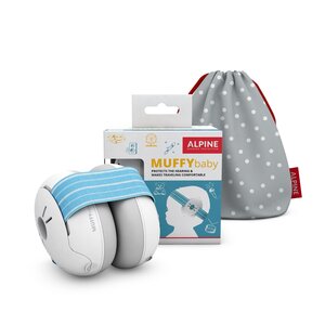 Alpine Muffy  Earmuff Muffy Baby Alpine Blue - Dooky