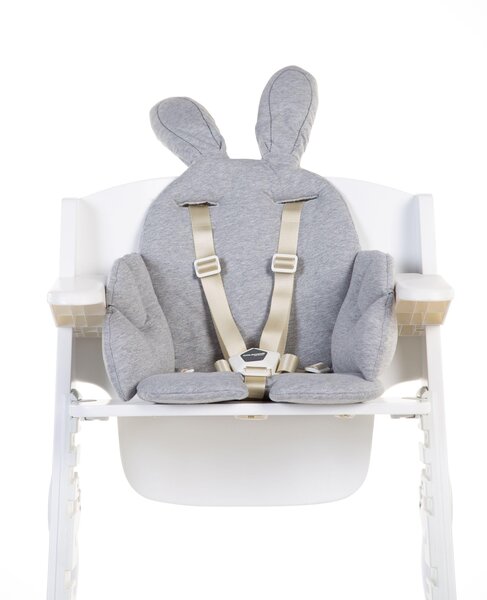 Childhome Rabbit Cushion Jersey Grey - Childhome