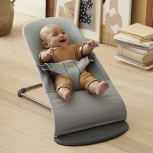 BabyBjörn Bouncer Bliss, Light Grey - Munchkin