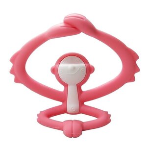 Mombella teether Hugging Monkey Pink - Mombella