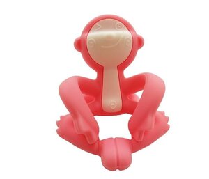 Mombella teether Hugging Monkey Pink - Mombella
