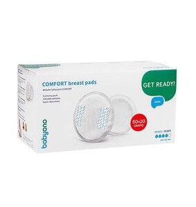 BabyOno Comfort Breast pads  50+20 pcs free - BabyOno