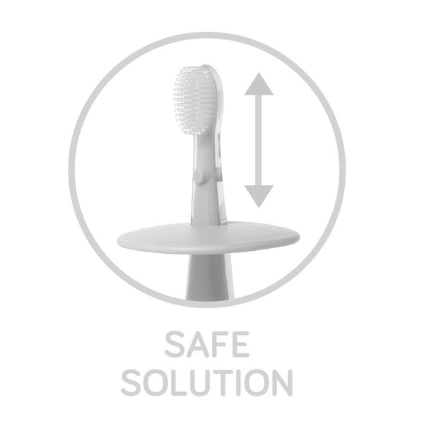 BabyOno safe toothbrush 12+ - BabyOno