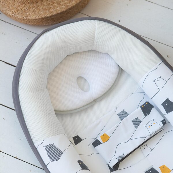 Doomoo Baby Pillow  White - Doomoo