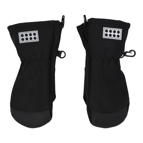 Legowear Lwaripo 702 - mittens softshel Black 80 - Legowear