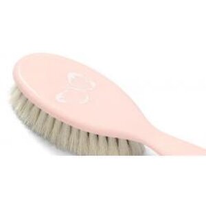 BabyOno 568/04 Hairbrush and comb, natural bristle Pink - Miniland