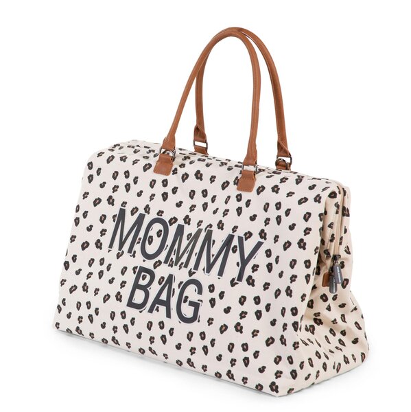 Childhome Mommy Bag nursery bag Canvas Leopard - Childhome