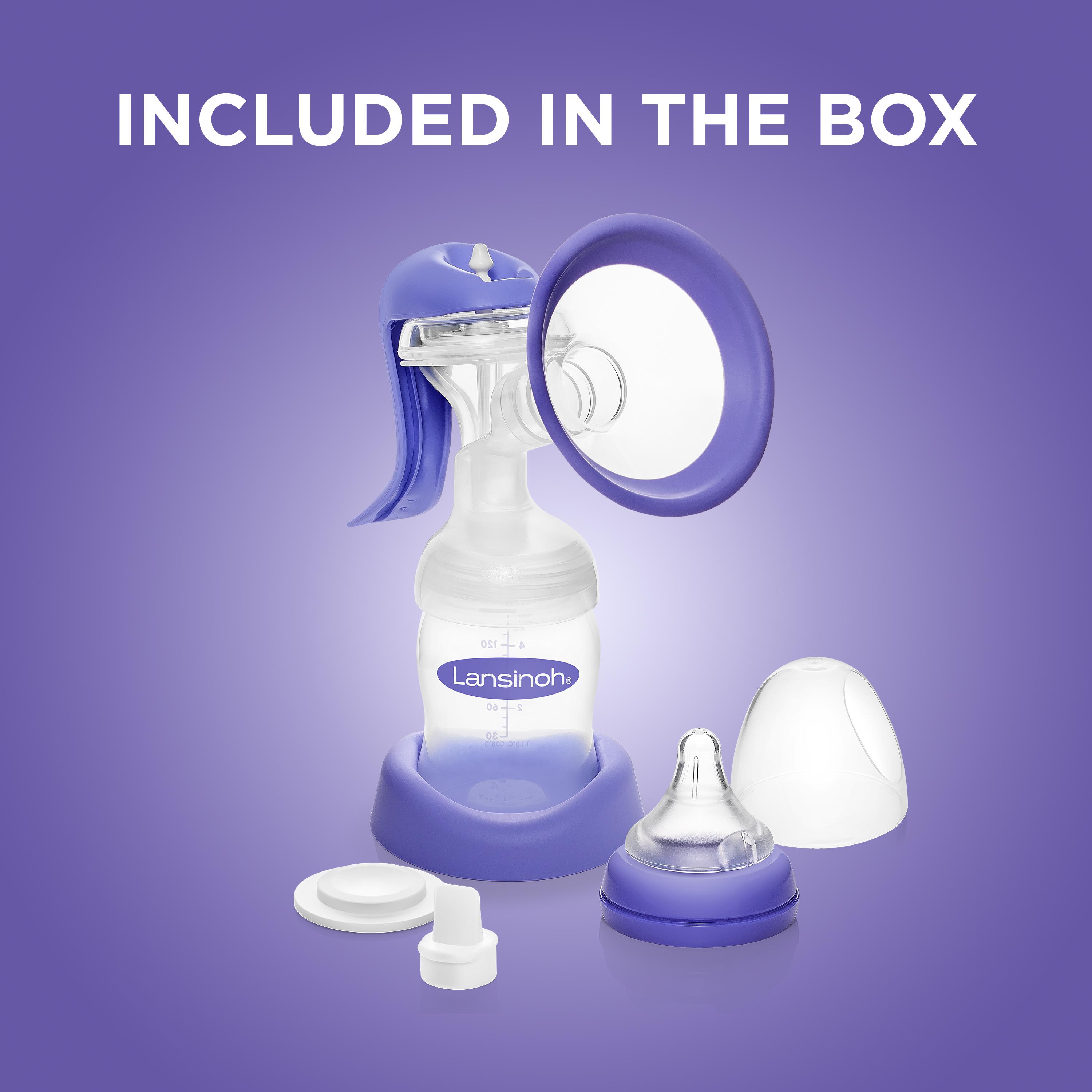 Lansinoh manual breast pump BPA/BPS free NordBaby™