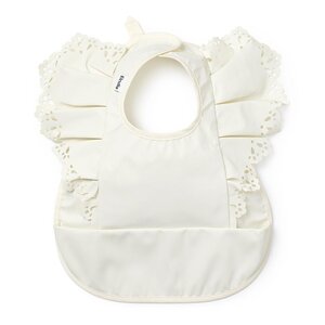 Elodie Details bib Vanilla White - BabyOno