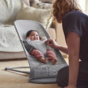 BabyBjörn Bouncer Bliss, Grey Mesh - BabyBjörn