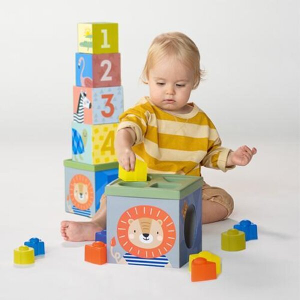 Taf Toys lavinamasis žaislas Savannah Sort & Stack - Taf Toys