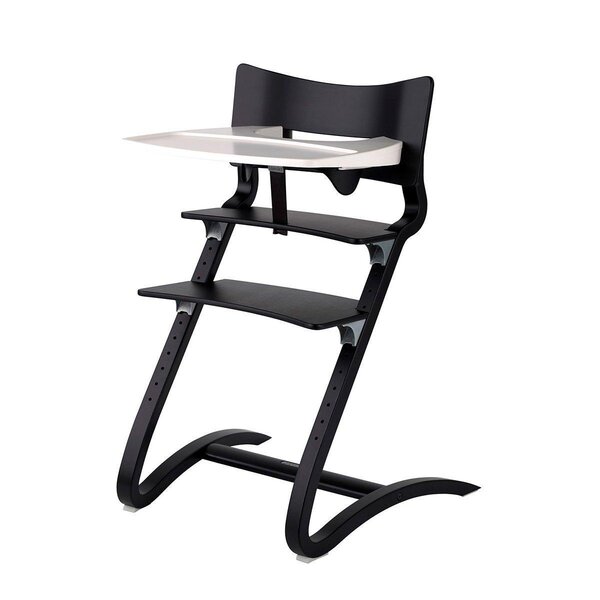 Leander Classic high chair wo. safety bar, Black - Leander