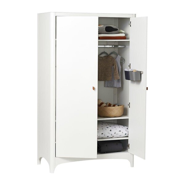 Leander Classic wardrobe, White - Leander