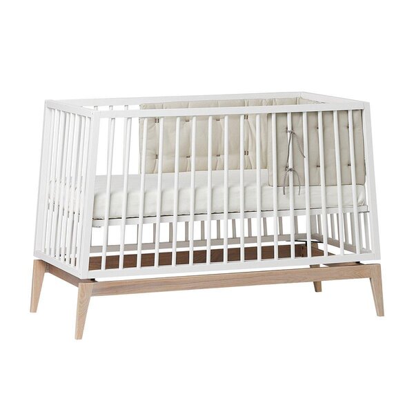 Leander Bumper for Linea and Luna Baby cot, Cappuccino   - Leander