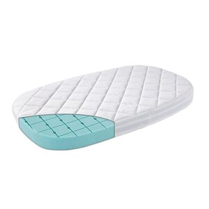 Leander Mattress for Classic baby cot, Premium White - Sebra