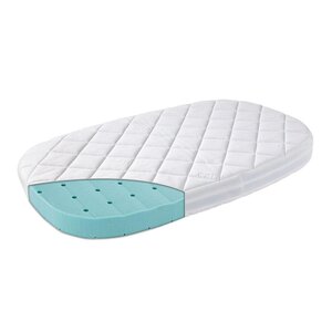 Leander Mattress for Classic baby cot, Premium White - Sebra