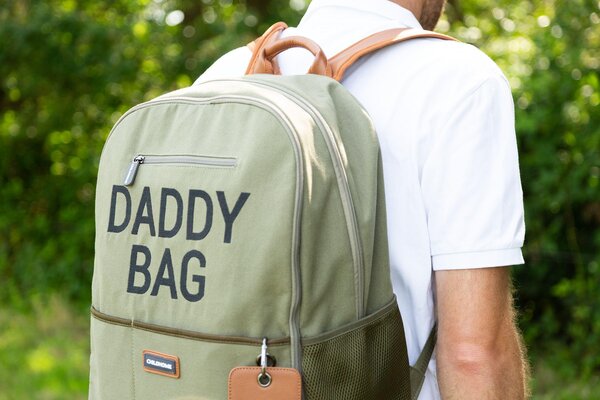 Childhome сумка Daddy bag - canvas Kahki - Childhome