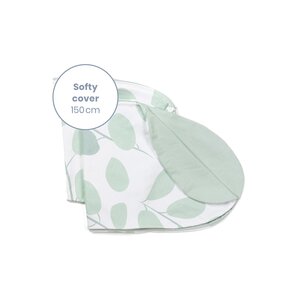 Doomoo Softy imetamispadja püür, Leaves Aqua Green - Doomoo