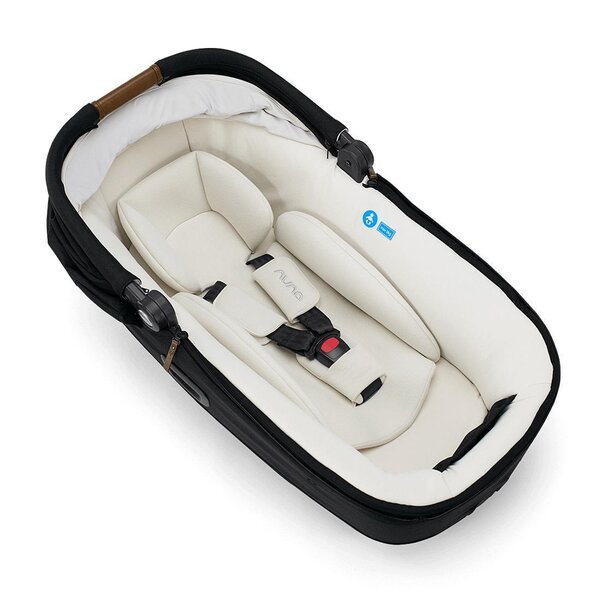 Nuna Cari Next carrycot- car seat 40-70cm, Caviar - Nuna