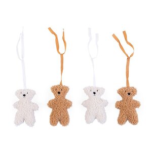 Childhome Baby gym toys teddy set of 4 - Taf Toys