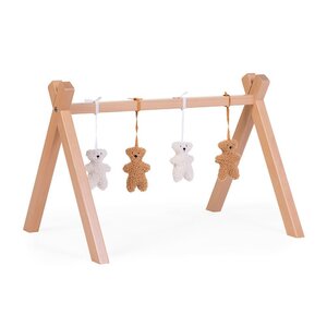 Childhome Baby gym toys teddy set of 4 - Taf Toys
