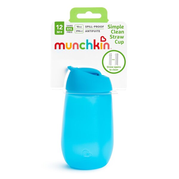 Munchkin joogipudel kõrrega Simple Clean 296ml - Munchkin