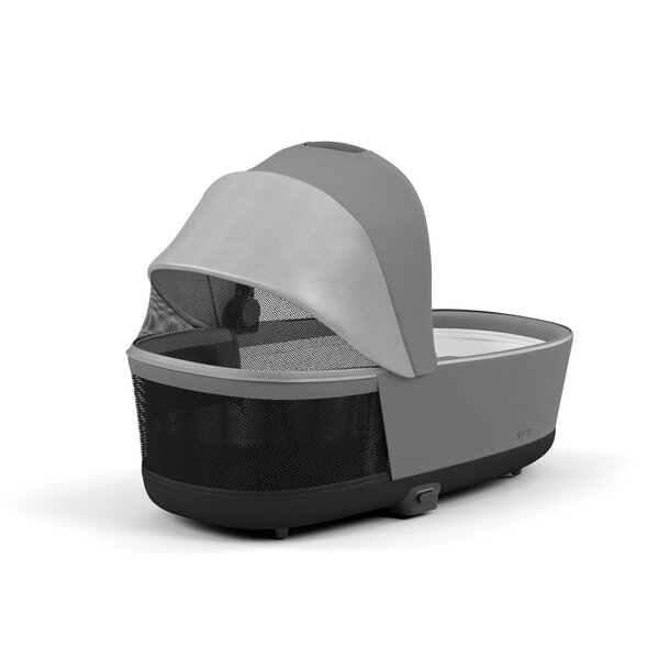 Cybex Priam/ePriam V4 Lux carry cot, Soho Grey - Cybex