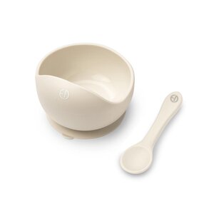 Elodie Details Silicone Bowl Set Vanilla White - Elodie Details