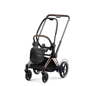 Cybex ePriam V4 važiuoklė su sėdimos dalies pagrindu, Rose Gold - Cybex