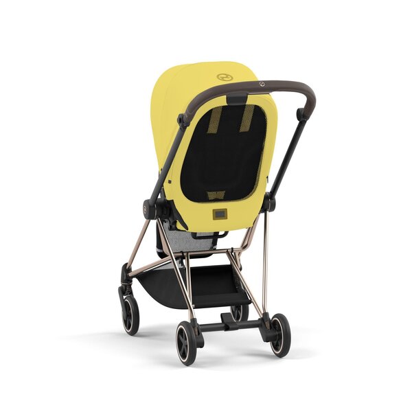 Cybex Mios stroller web set V3 Mustard Yellow+Rose Gold Frame - Cybex