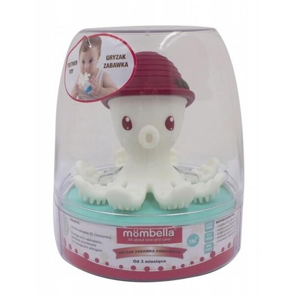 Mombella прорезыватель для зубов Octopus Red - Mombella