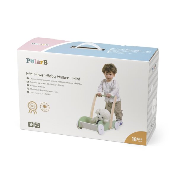 PolarB Mini Mover Baby Walker - Mint - PolarB