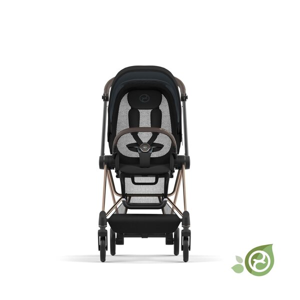 Cybex Mios V3 pushchair Onyx Black, Rose Gold Frame - Cybex