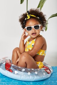 Dooky Sunglasses Santorini White - Beaba