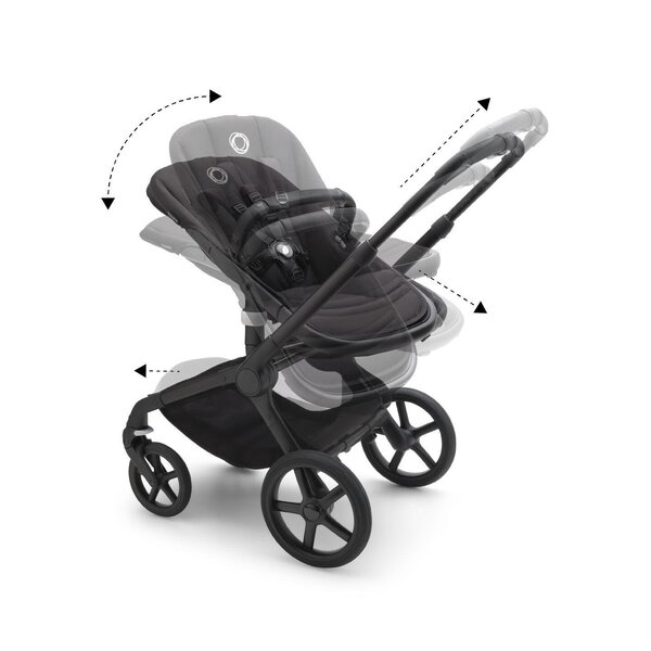 Bugaboo Fox 5 stroller set Black/Midnight Black  - Bugaboo