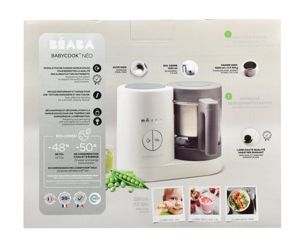 Beaba Babycook Neo blender-auruti Grey/White - Beaba