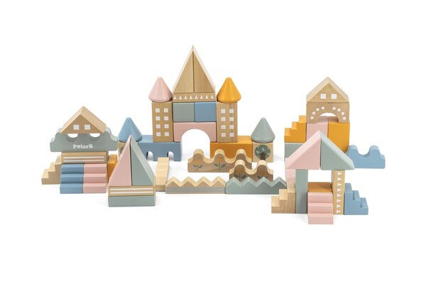PolarB City Building Blocks 50pcs - PolarB