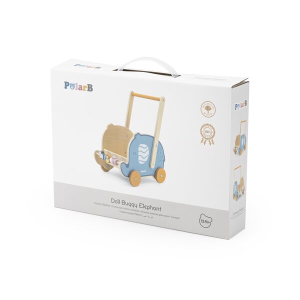 PolarB Doll Buggy Elephant - PolarB