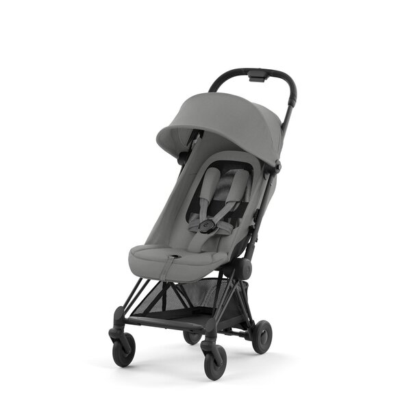 Cybex Coya прогулочная коляска Mirage Grey, matt black frame  - Cybex