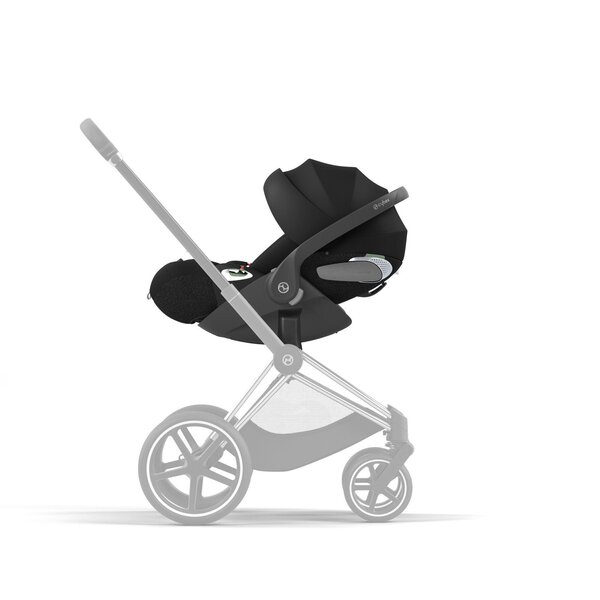 Cybex Priam V4 stroller set 3in1 Sepia Black,Chrome Brown frame,Cloud T car seat and Base T isofix - Cybex