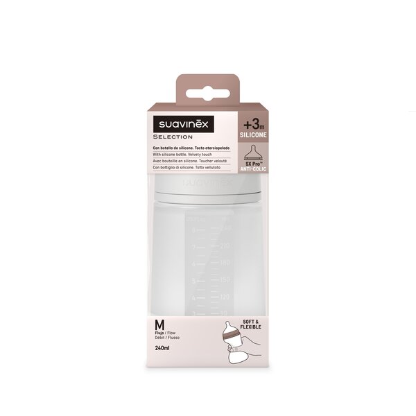Suavinex бутылочка 240 Medium flow  - Suavinex