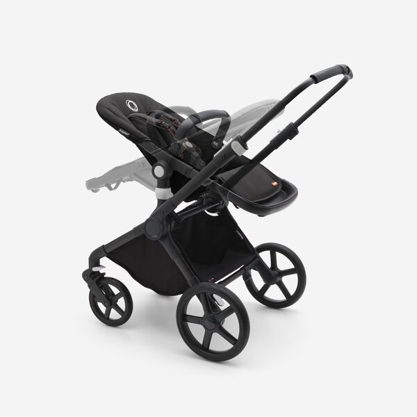 Bugaboo Fox Cub 2in1 vankrikomplekt complete Black/Midnight Black - Bugaboo