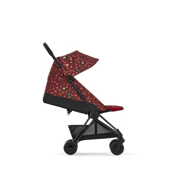 Cybex Coya vežimėlis Rockstar Rosenrot Red, Matt Black frame - Cybex