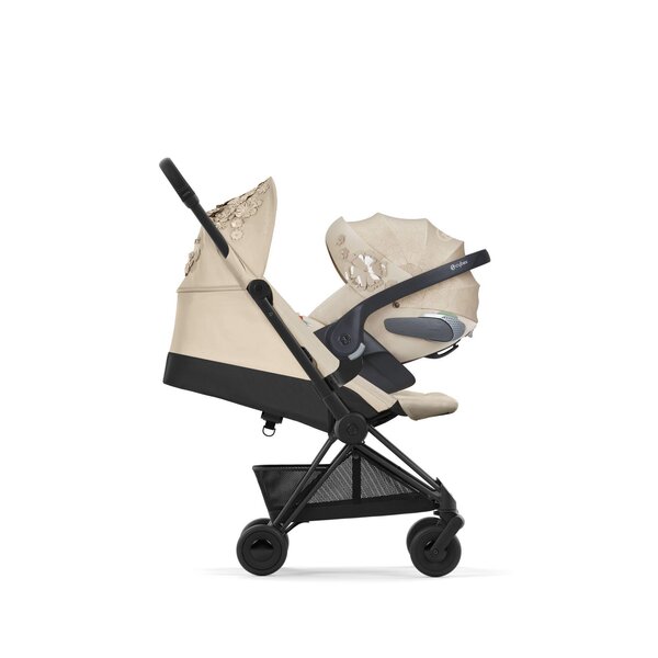 Cybex Coya buggy Simply Flowers Beige, Matt Black frame - Cybex