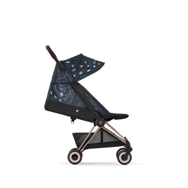 Cybex Coya pastaigu rati Jewels of Nature Blue, Rosegold frame - Cybex