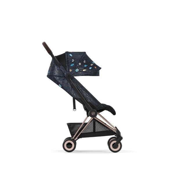 Cybex Coya pastaigu rati Jewels of Nature Blue, Rosegold frame - Cybex