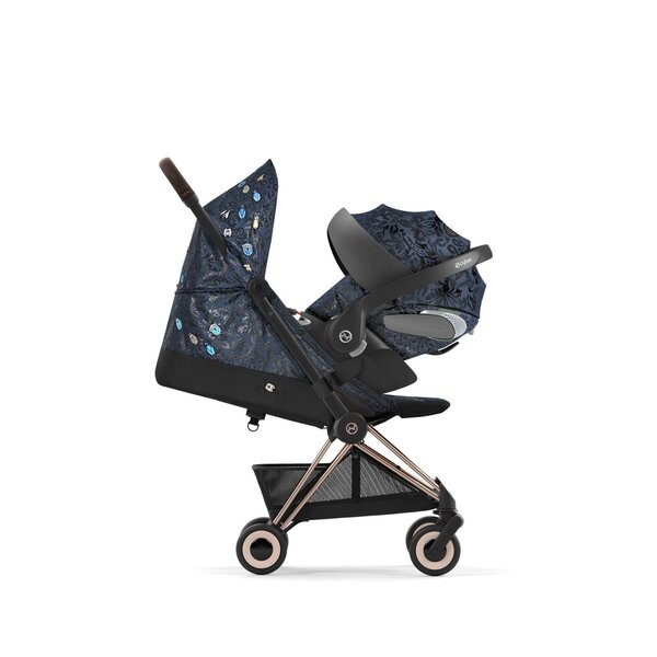 Cybex Coya pastaigu rati Jewels of Nature Blue, Rosegold frame - Cybex