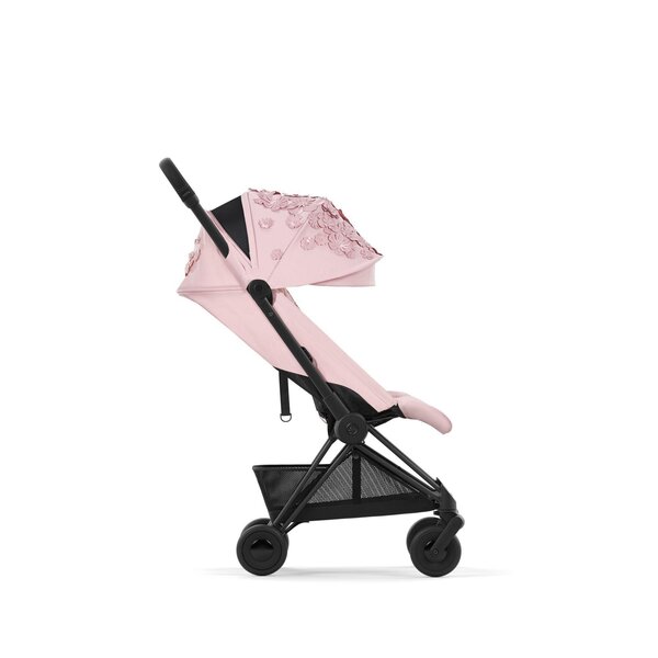 Cybex Coya прогулочная коляска Simply Flowers Pink, Matt Black frame - Cybex