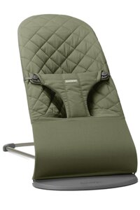 BabyBjörn bouncer Bliss, Woven/Classic Dark Green - BabyBjörn